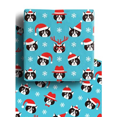 Cat Christmas Wrapping Paper