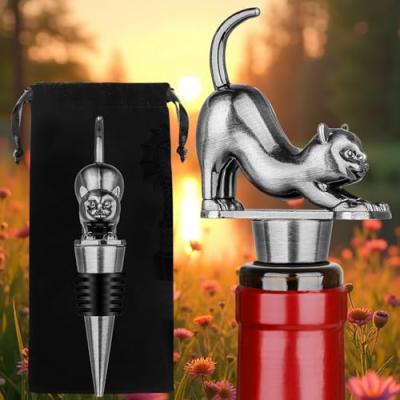 LKKCHER Cat Wine Bottle Stopper