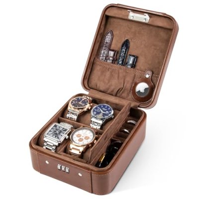KAMIER Watch Case with Combination Lock