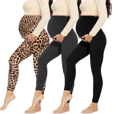 AMIYOYO Maternity Leggings