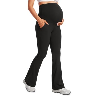 CRZ YOGA Maternity Flare Leggings