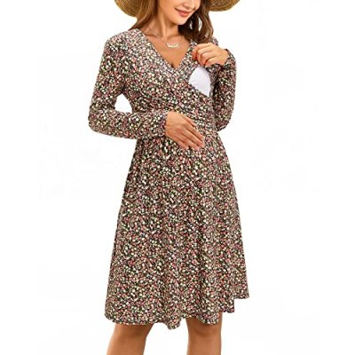 OUGES Maternity Dress