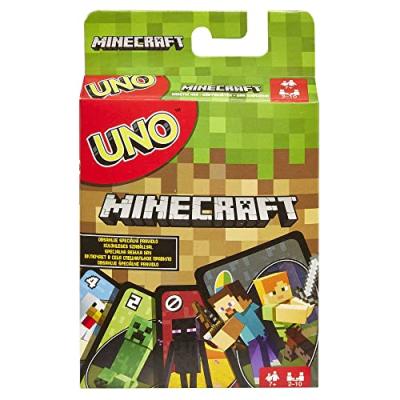 Mattel Games UNO Minecraft Card Deck