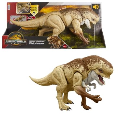 Mattel Jurassic World Rex Figure