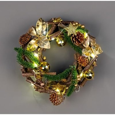 Battery-Operated Wreath