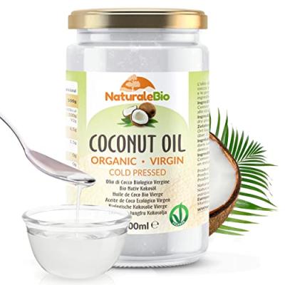NaturaleBio Coconut Oil 1L Cold Pressed
