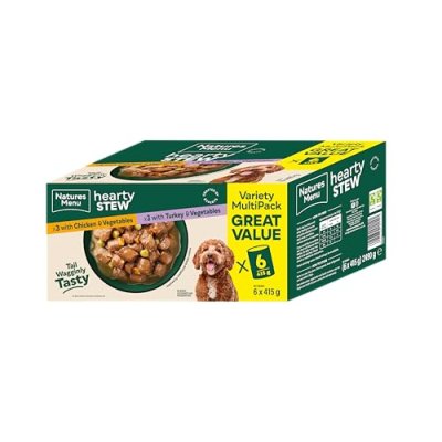 Natures Menu Hearty Stews Wet Food for Adult Dogs…