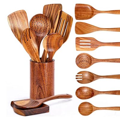 Hausdec Wooden Utensils Set