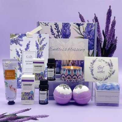 Lavender Spa Bath Set for Women