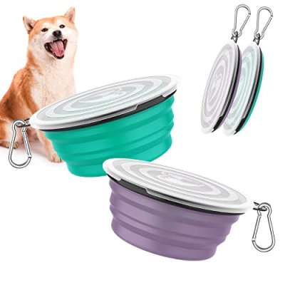 Pawaboo Collapsible Dog Bowls