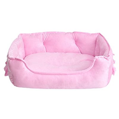 Pawstrip Pink Princess Dog Bed