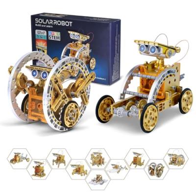 OMWay STEM 12-in-1 Solar Robot Science Kits