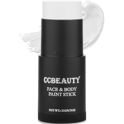 CCbeauty Clown White Face Paint Stick,Face…