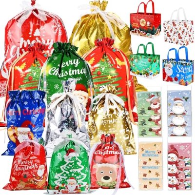 Abitoncc Christmas Gift Bags