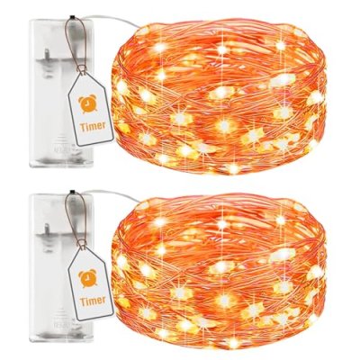 btfarm 2 Pack Fairy Lights Battery Operated with…