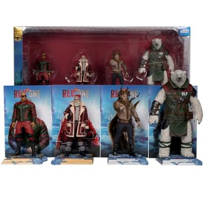 McFarlane Red One Figure Set, 4-Pack