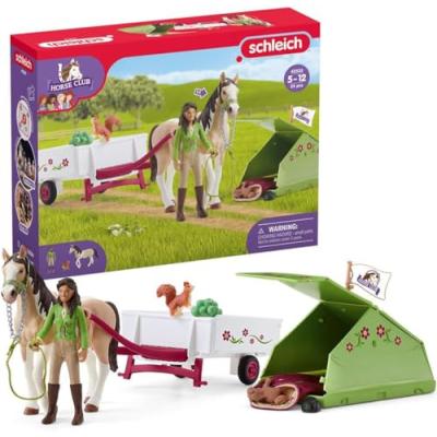 Schleich Horse Club Camping Adventure Playset