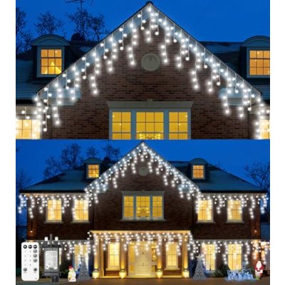 Icicle 460 LED Christmas Lights