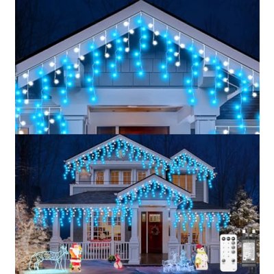 ULIGHTOWN Icicle Christmas Lights