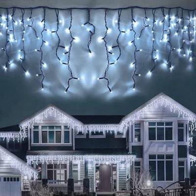 LEDYA Icicle Christmas Lights