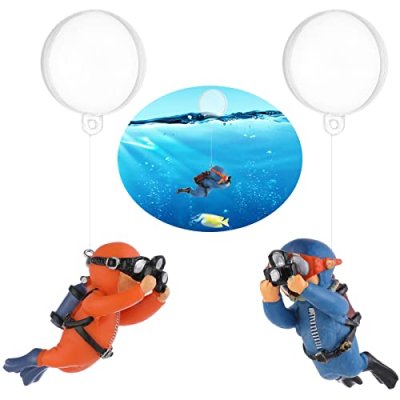 cobee Diver Aquarium Decorations, 2PCS Floating…