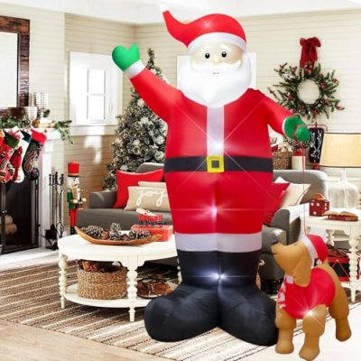 Ycolnaefllr Inflatable Santa