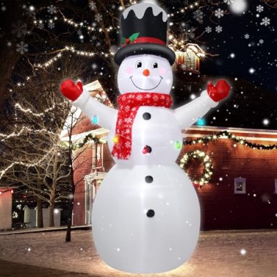 Ycolnaefllr Inflatable Snowman