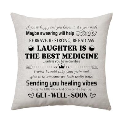 Aconesong Get Well Cushion Cover