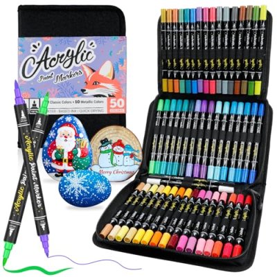 ANYUKE Acrylic Paint Pen Set