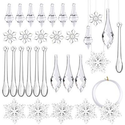 FEPITO Acrylic Icicle Ornaments