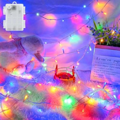 cshare Battery Fairy Lights, 5M 50 LED Fairy…