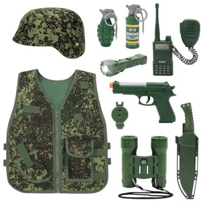 deAO Kids Military Costume