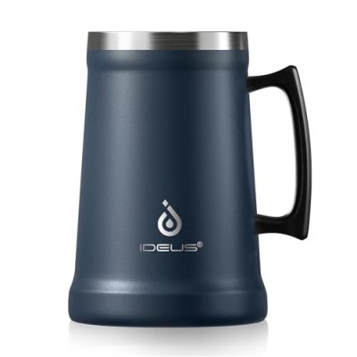 Ideus Insulated Beer Stein, 710/1000ml Stainless…