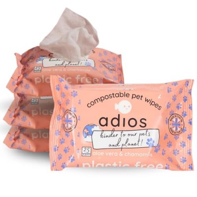 Adios Grooming Wipes