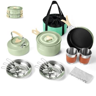 Odoland Camping Cookware Set
