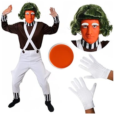 Adults Chocolate Factory Worker Fancy Dress…