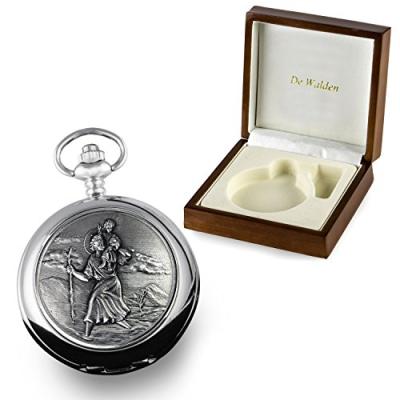 De Walden Boys Engraved Pocket Watch