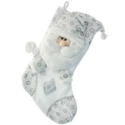 WeRChristmas Christmas Stocking with 3D Santa…