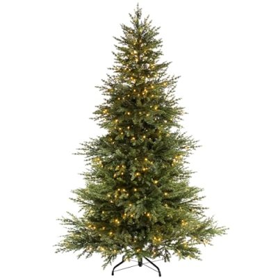 WeRChristmas Pre-lit Fir Tree, 6 ft