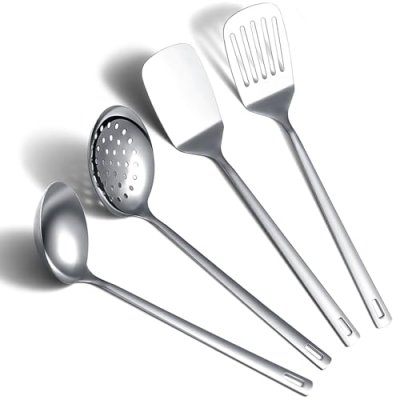 ReaNea Stainless Steel Kitchen Utensils Set, 4…