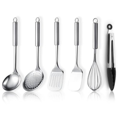 ReaNea Stainless Steel Cooking Utensils Set 6…