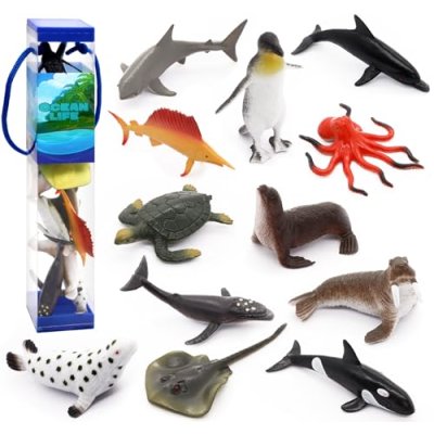 Sea Animal Toy Set
