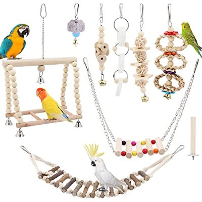 Seahelms Parrot Toy Set