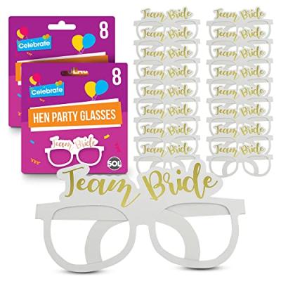 SOL Team Bride Hen Party Glasses