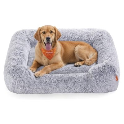 Feandrea Dog Bed, Dog Sofa Bed, 106 x 75 x 20 cm,…
