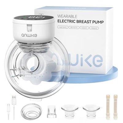 ANWIKE Wearable Breast Pump Hands Free 230g –…
