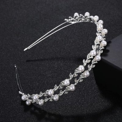 Pearl and Rhinestone Headband