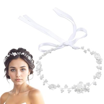 Pearl Flower Headband