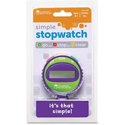 Learning Resources 3 Button Stopwatch