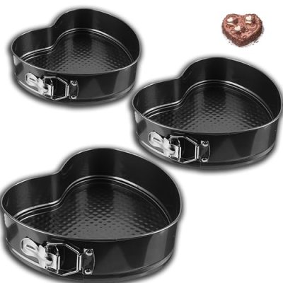 SAVOURLUXE Heart Cake Tins